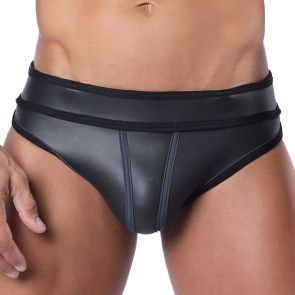 Cellblock 13 Fasten Neoprene Jock Brief CBU357 Black