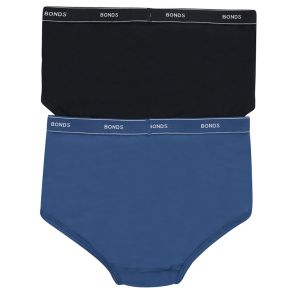 Bonds Comfort Briefs 2-Pack MVMF2A Blue/Black