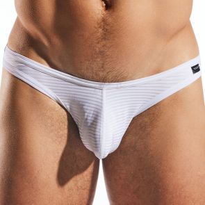 Cocksox LUX Semi-Sheer Brief CX01LUX Bianco