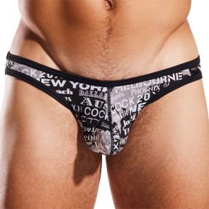 Cocksox Striped Modal Brief CX01MD Vicennial Black