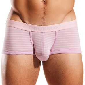 Cocksox Striped Modal Trunk CX68MD Aurora