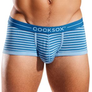 Cocksox Striped Modal Trunk CX68MD Cascade