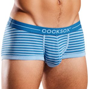 Cocksox Striped Modal Trunk CX68MD Cascade