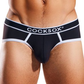 Cocksox Apex Sports Brief CX76N Schwarz