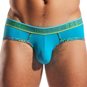 Cocksox Sports Brief CX76N Sea Breeze