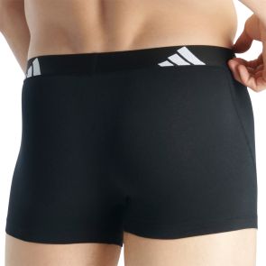 adidas Sportswear Active Flex Cotton Trunk 3-Pack 4AM002 White/Medium Grey Heather/Black