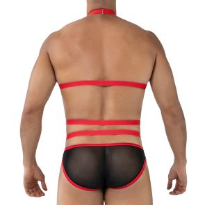 CUT4MEN RAVAGE Daring Harness Halter C4MRAV114 Red