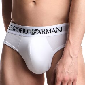 Emporio Armani Stretch Jersey Brief EM000230 White