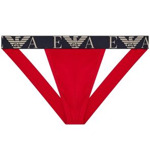 Emporio Armani Jockstrap 2-Pack EM000257 Red and Blue