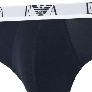 Emporio Armani Core Logo Brief 3-Pack EM000258 Navy