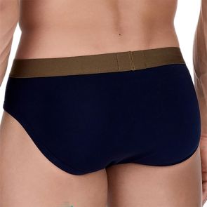 Emporio Armani Cotton Jersey Briefs 3-Pack EM002154 Blue and Green