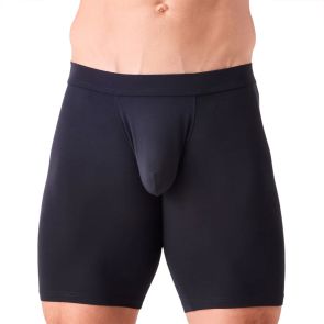 Obviously EliteMan Boxer Brief 9 inch Leg F01 Charcoal