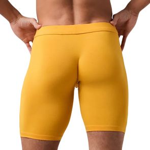 Obviously EliteMan Boxer Brief 9 inch Leg F01 Gold