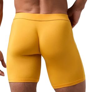 Obviously EliteMan Boxer Brief 6 inch Leg F09 Gold