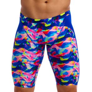 Funky Trunks Men's Training Jammers FTS003M Wet Wave