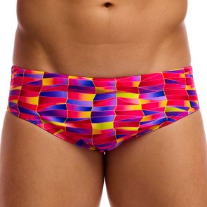 Funky Trunks Men's Classic Brief FTS035M Wriggle Walls