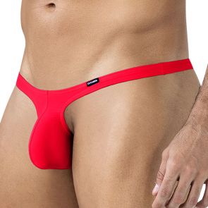CUT4MEN GLOW Mesh Micro String Bulge Thong C4MSPXBUL03 Scarlet