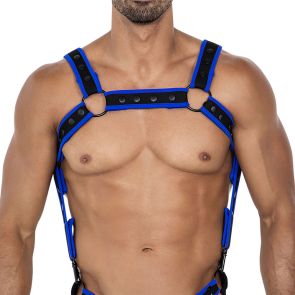 CUT4MEN H4RNESS Neo Harness H4RNESS05 Neon Electric Blue