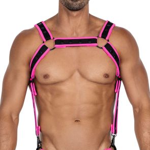 CUT4MEN H4RNESS Neo Harness H4RNESS05 Neon Hot Pink