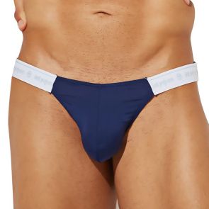 Intymen Linea V-Shaped Pouch Bikini INI039 Navy