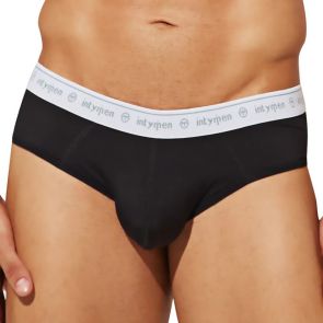 Intymen Linea Stretchy Comfy Brief INJ088 Black