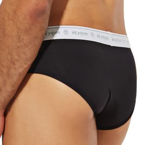 Intymen Linea Stretchy Comfy Brief INJ088 Black