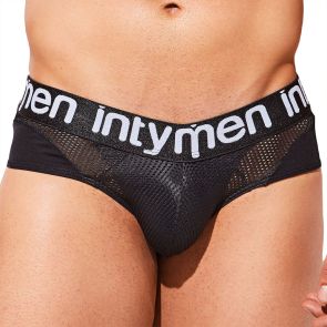 Intymen Oasys  Sun Mesh Boxer Brief INJ102 Black