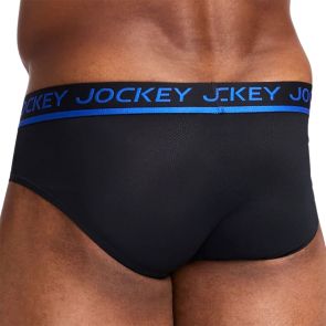 Jockey Men's Performance Dry Mesh Brief JCMU122 Black