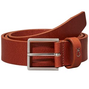 Calvin Klein Leather Belt K50K510083 Cognac