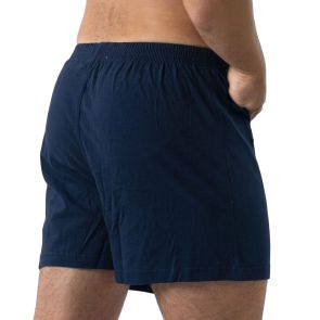 Coast Mens 2-Pack Knit Boxer Shorts KPB0002 Navy Iris