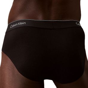 Calvin Klein Icon Cotton Stretch Briefs 5-Pack NB4287 Black