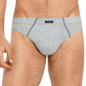 Jockey Cotton Brief 4-Pack M09014 Black/Grey