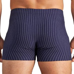 Bendon Man Cotton Stretch Trunk B50-603 Peacoat Pinstripe