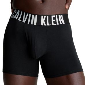 Calvin Klein Intense Power Cotton Boxer Briefs 3-Pack NB3609 Black