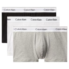 Calvin Klein Icon Cotton Stretch Relaxed Trunks 3-Pack NB4286 Black/White/Grey Heather