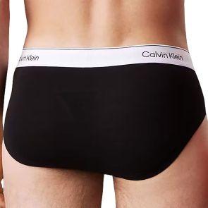 Calvin Klein Icon Cotton Stretch Briefs 3-Pack NB4388 Black