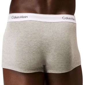 Calvin Klein Icon Cotton Stretch Low Rise Trunks 3-Pack NB4389 White/Grey Heather/Black