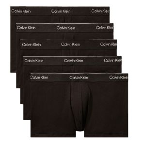Calvin Klein Icon Cotton Stretch Trunks 5-Pack NB4393 Black