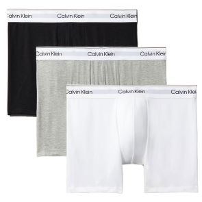 Calvin Klein Icon Cotton Stretch Boxer Briefs 3-Pack NB4394 Black