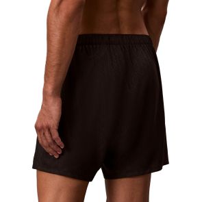 Calvin Klein Satin Jacquard Pyjama Shorts NM2948 Black