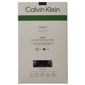 Calvin Klein Low Rise Trunk 5-Pack NP2842O Black