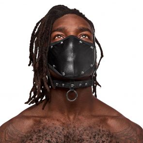 Male Power Fetish Triton Mask PAK-157 Black