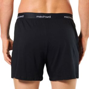 Mitch Dowd Loose Fit Knit Boxer Shorts 3-Pack R305P3 Black