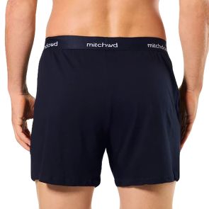 Mitch Dowd Loose Fit Knit Boxer Shorts 3-Pack R305P3 Navy