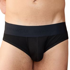 Supawear Ribbed Brief U220SC Black