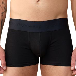 Supawear Ribbed Trunk U320SC Black