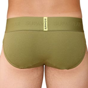 Supawear Ribbed Brief U220SC Green