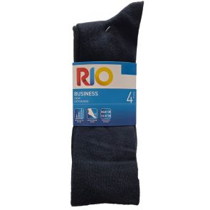 Rio Business Wear 'Em and Pair 'Em Crew Socks 4-Pack S7412W Navy