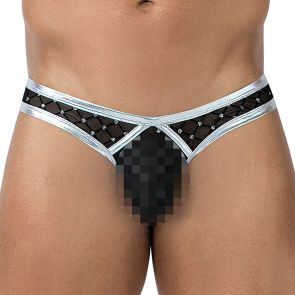 CUT4MEN RAVAGE Support Thong C4MRAV112 Silver
