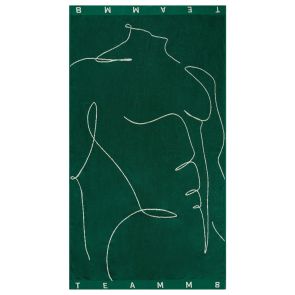 TEAMM8 Physique Beach Towel TA-TLPHQ Emerald